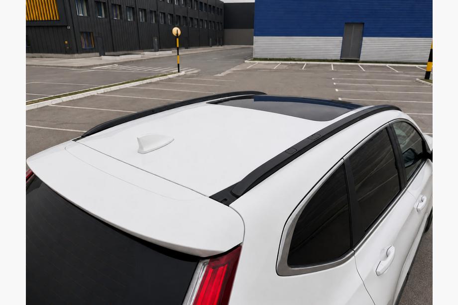 Honda CRV 2017-2022 Zintegrowane relingi dachowe czarne OEM (Aluminium) Image