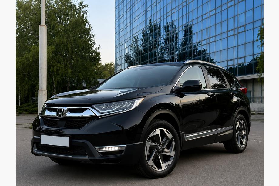 Honda CRV 2017-2022 Relingi zintegrowane szare OEM (tworzywo ABS, montaż na klej) Image