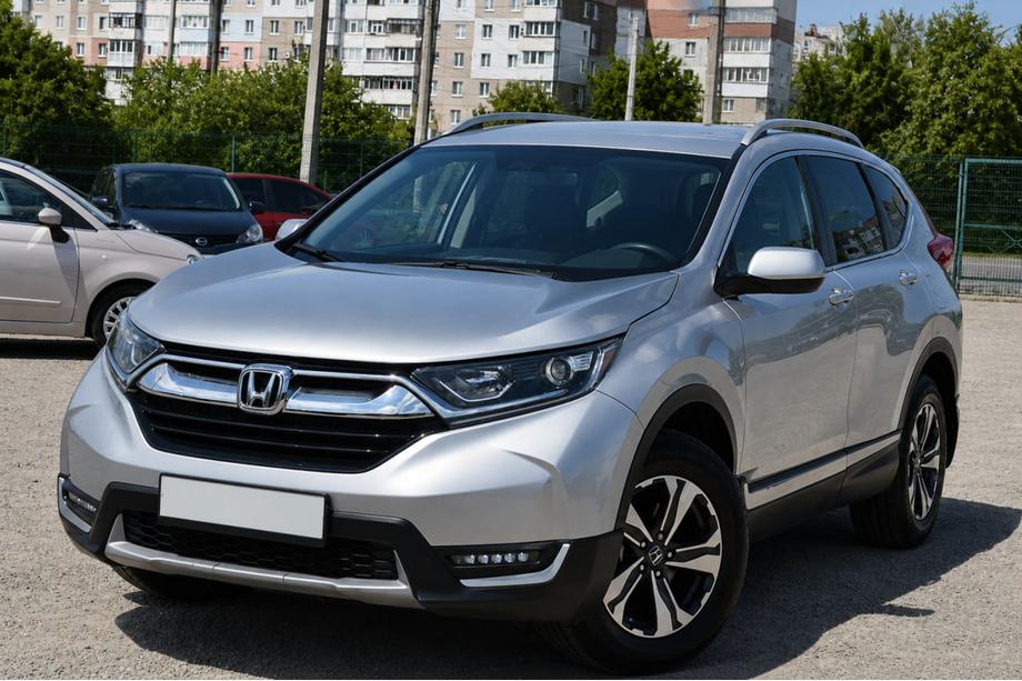 Honda CRV 2017-2022 Relingi dachowe szare OEM (Aluminium) Image