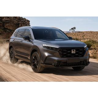 Zintegrowane relingi dachowe szare OEM (tworzywo ABS, montaż na klej) Honda CRV 2022-