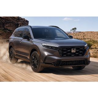 Zintegrowane relingi dachowe czarne OEM (tworzywo ABS, montaż na klej) Honda CRV 2022-