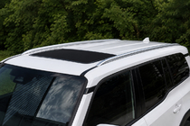 Toyota Land Cruiser Prado 250 2023- Zintegrowane relingi dachowe OEM, szare (Aluminium) zdjęcia 1