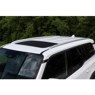 Zintegrowane relingi dachowe OEM, szare (Aluminium) Toyota Land Cruiser Prado 250 2023-