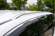 Toyota 4Runner 2009-2024 Zintegrowane relingi dachowe szare OEM (2016-, Aluminium) zdjęcia 2