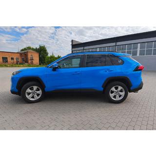 Zintegrowane relingi dachowe czarne OEM (tworzywo ABS) Toyota Rav 4 2019–2025 zdjęcia 1