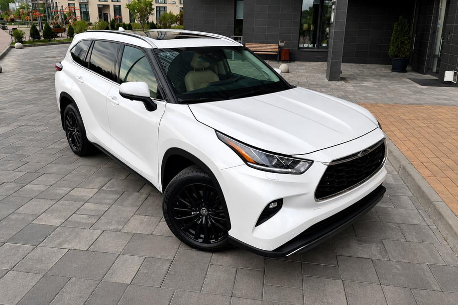 Toyota Highlander 2019- Relingi dachowe OEM szare (tworzywo ABS) Image