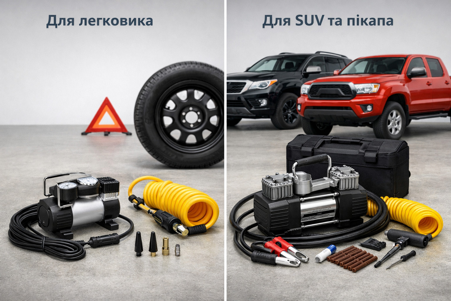 Jaki kompresor wybrać do auta, SUV-a lub pickupa?