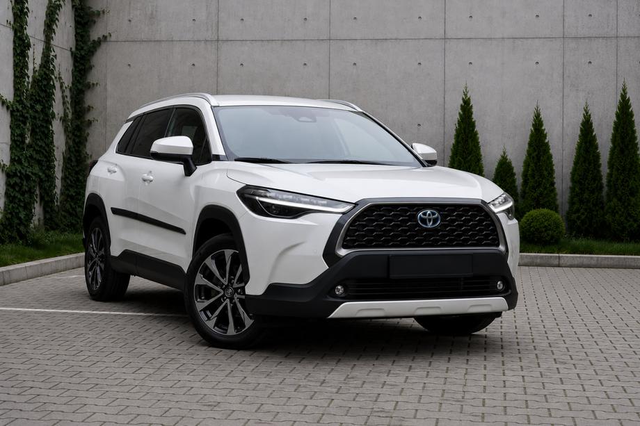 Toyota Corolla Cross 2020- Relingi zintegrowane szare OEM (tworzywo ABS, montaż na klej) Image