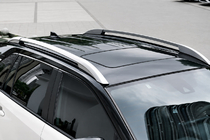 Toyota Corolla Cross 2020- Relingi dachowe szare OEM (Aluminium) zdjęcia 2