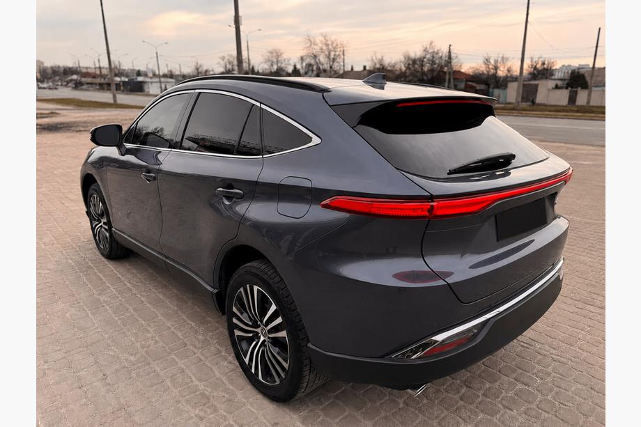 Toyota Venza 2020- Relingi dachowe zintegrowane czarne OEM (Aluminium, montaż na klej) Image