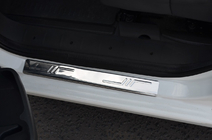 Peugeot Expert 2007-2016 Nakładki progowe ze stali nierdzewnej (Omsa, 2 szt.) zdjęcia 5