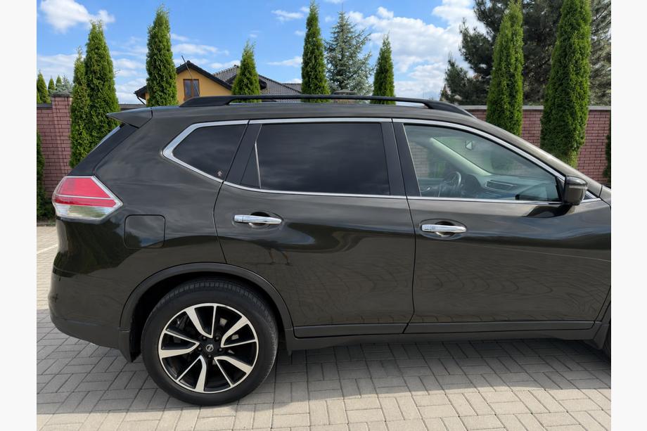 Nissan X-trail T32/Rogue 2014-2021 Relingi dachowe OEM czarne (Do X-trail, Aluminium) Image