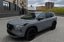 Nissan X-trail T33/Rogue 2022- Zintegrowane relingi dachowe czarne OEM (tworzywo ABS) zdjęcia 1