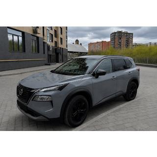 Zintegrowane relingi dachowe czarne OEM (tworzywo ABS) Nissan X-trail T33/Rogue 2022- zdjęcia 1