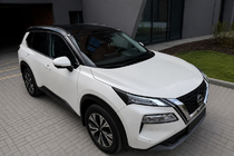 Nissan X-trail T33/Rogue 2022- Zintegrowane relingi dachowe czarne OEM (tworzywo ABS, montaż na klej) zdjęcia 2