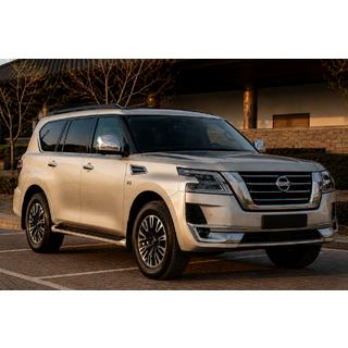 Relingi dachowe czarne (Aluminium) Nissan Armada 2016-2024
