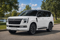 Nissan Patrol Y63 2025- Zintegrowane relingi dachowe OEM, szare (Aluminium) zdjęcia 1