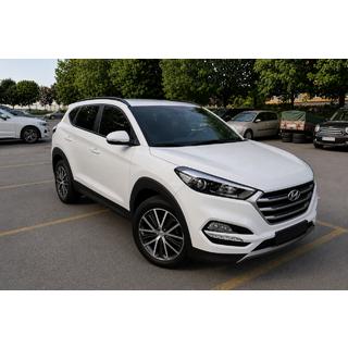 Zintegrowane relingi dachowe czarne OEM (tworzywo ABS, montaż na klej) Hyundai Tucson TL 2016-2021 zdjęcia 2