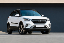 Hyundai Creta 2014-2020 Relingi zintegrowane szare OEM (tworzywo ABS, montaż na klej) zdjęcia 3