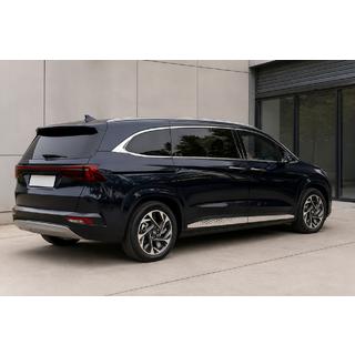 Relingi zintegrowane szare OEM (tworzywo ABS, montaż na klej) Hyundai Custo 2021– zdjęcia 2