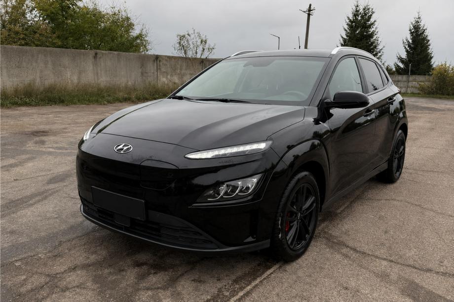 Hyundai Kona 2017-2023 Relingi dachowe OEM szare (aluminium, montaż na klej) Image
