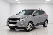 Hyundai IX-35 2010-2015 Relingi dachowe OEM szare (aluminium, montaż na klej) zdjęcia 1