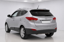 Hyundai IX-35 2010-2015 Relingi dachowe OEM szare (aluminium, montaż na klej) zdjęcia 3