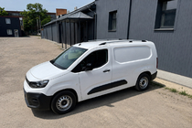Citroen Berlingo/Multispace 2018- Relingi dachowe chromowane (turecki design) Długie, metalowe stopy montażowe zdjęcia 2