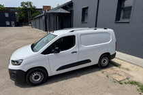 Citroen Berlingo/Multispace 2018- Relingi dachowe chromowane (turecki design) Długie, metalowe stopy montażowe zdjęcia 5