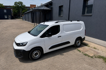 Citroen Berlingo/Multispace 2018- Relingi dachowe czarne (turecki design) Standard, plastikowe stopki zdjęcia 6
