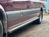 Mercedes Sprinter W906 2006–2018 Progi Boczné DOT-Line (2 szt., Aluminium) zdjęcia 6