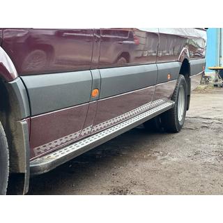 Progi Boczné DOT-Line (2 szt., Aluminium) Mercedes Sprinter W906 2006–2018 zdjęcia 4