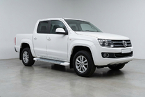 Volkswagen Amarok 2010-2022 Progi Boczné Allmond White (2 szt., Aluminium) zdjęcia 1