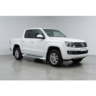Progi Boczné Allmond White (2 szt., Aluminium) Volkswagen Amarok 2010-2022 zdjęcia 1