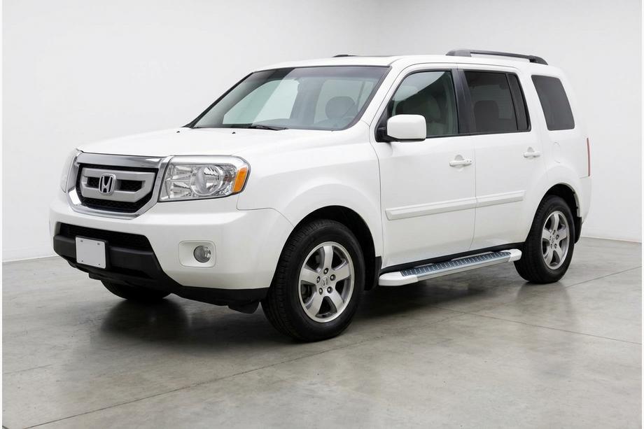 Honda Pilot 2008-2015 Progi Boczné Allmond White (2 szt., Aluminium) Image
