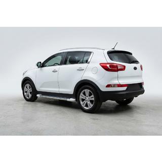 Progi Boczné Allmond White (2 szt., Aluminium) Kia Sportage 2010-2015 zdjęcia 1