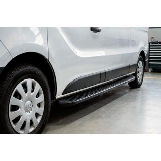 Progi Boczné Tayga Black (2 szt., Aluminium) Renault Trafic 2001–2015