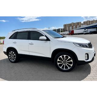 Relingi dachowe OEM szare (aluminium, montaż na klej) Kia Sorento II XM 2009-2014 zdjęcia 3