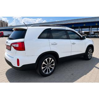 Relingi dachowe OEM szare (aluminium, montaż na klej) Kia Sorento II XM 2009-2014 zdjęcia 2