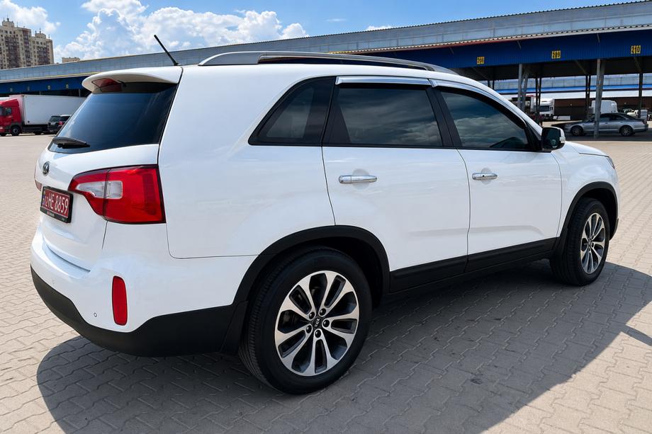 Kia Sorento II XM 2009-2014 Relingi dachowe OEM szare (aluminium, montaż na klej) Zdjęcia 2
