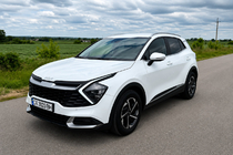 Kia Sportage 2021- Relingi zintegrowane szare OEM (tworzywo ABS, montaż na klej) zdjęcia 2