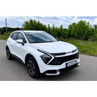 Relingi zintegrowane szare OEM (tworzywo ABS, montaż na klej) Kia Sportage 2021- zdjęcia 1