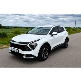 Relingi zintegrowane szare OEM (tworzywo ABS, montaż na klej) Kia Sportage 2021- zdjęcia 2