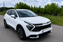Kia Sportage 2021- Zintegrowane relingi dachowe czarne OEM (tworzywo ABS, montaż na klej) zdjęcia 1