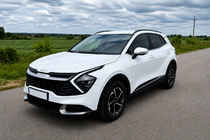 Kia Sportage 2021- Zintegrowane relingi dachowe czarne OEM (tworzywo ABS, montaż na klej) zdjęcia 3
