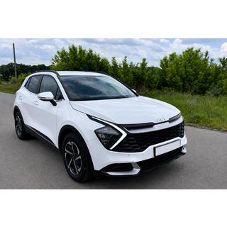 Zintegrowane relingi dachowe czarne OEM (tworzywo ABS, montaż na klej) Kia Sportage 2021- zdjęcia 1