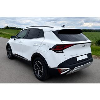 Zintegrowane relingi dachowe czarne OEM (tworzywo ABS, montaż na klej) Kia Sportage 2021- zdjęcia 2