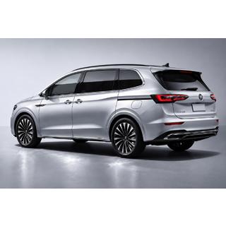 Relingi dachowe zintegrowane czarne OEM (Aluminium, montaż na klej) Volkswagen Viloran 2020– zdjęcia 1