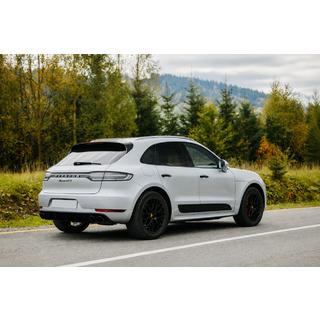 Relingi dachowe zintegrowane czarne OEM (Aluminium, montaż na klej) Porsche Macan 2014-2024 zdjęcia 1