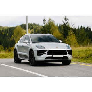 Relingi dachowe zintegrowane czarne OEM (Aluminium, montaż na klej) Porsche Macan 2014-2024 zdjęcia 2